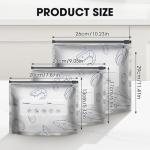 30pcs Reusable Sealable Aluminum Foil Storage Bags