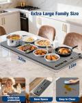 Extra Large Electric Food Warming Mat with Timer