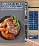 Extra Large Electric Food Warming Mat with Timer