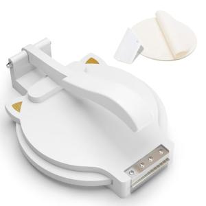 10-Inch Bamboo Tortilla Press with Parchment Paper