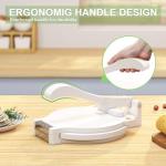 10-Inch Bamboo Tortilla Press with Parchment Paper