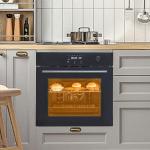 24 Inch Electric Wall Oven with Convection and Touch Control