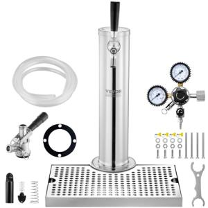 VEVOR Single Tap Kegerator Tower Kit