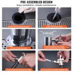 VEVOR Single Tap Kegerator Tower Kit