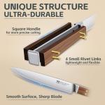 Purple Dragon Steak Knives Set of 4 - Smooth Blade