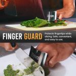 Elovain Dual-Sided Stainless Steel Cutting Board Set