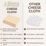 Premium Cotton Cheese Cloth for Straining and Crafts