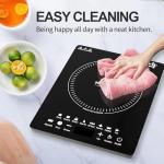 Portable Induction Cooktop with Touch Control, 2200W