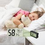 6-Pack Mini Digital Thermometer and Hygrometer Set