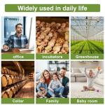 6-Pack Mini Digital Thermometer and Hygrometer Set