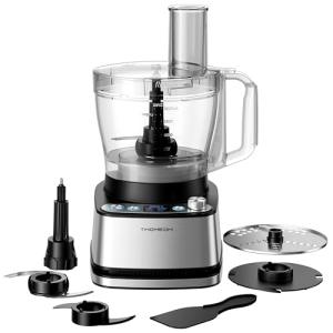 TWOMEOW 1000W Food Processor with 4 Programs