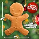 Gingerbread Man Mini Waffle Maker for Holiday Fun
