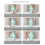 Rotary Cheese Grater with Non-Slip Suction Base