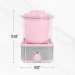 Nostalgia Electric Ice Cream Maker - 2-Qt Pink