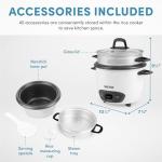 Aroma 6-Cup Rice Cooker and Food Steamer