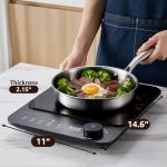 Elite Gourmet SlimStore Induction Cooktop with Touch Controls