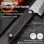 Japanese Chef Knife - 8 Inch Hand Forged AUS-10