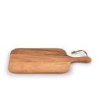 Samhita Acacia Wood Cutting Board with Grip Handle