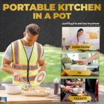 Ceramax PRO 2.5L Electric Hot Pot & Steamer