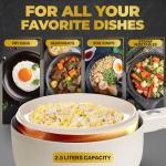 Ceramax PRO 2.5L Electric Hot Pot & Steamer