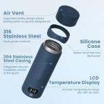 Portable Mini Electric Kettle with Temperature Control