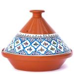 Kamsah 12" Moroccan Tagine Pot - Non-Stick