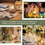 CasaCulina Complete Candle Making Kit with Hot Plate