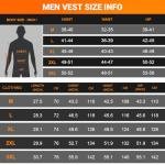 Men's Rechargeable Heated Fleece Vest with Battery