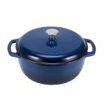 Amazon Basics Enameled Cast Iron Dutch Oven, 7.3-Quart
