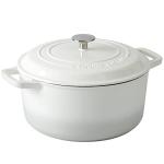 Enameled Cast Iron Dutch Oven Pot, 6 Quart