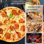 VEVOR 12-Inch Outdoor Pellet Pizza Oven