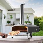 VEVOR 12-Inch Outdoor Pellet Pizza Oven
