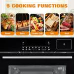 24-Inch Built-in Steam Wall Oven and Microwave Combo