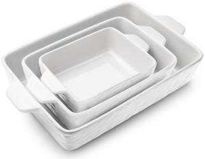 Krokori Ceramic Casserole Dishes Set of 3