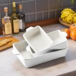 Krokori Ceramic Casserole Dishes Set of 3