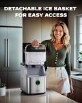 Silonn Countertop Nugget Ice Maker with Basket