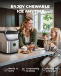 Silonn Countertop Nugget Ice Maker with Basket