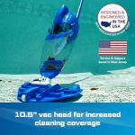 Cordless Pool Vacuum - Rechargeable Handheld Cleaner