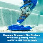 Cordless Pool Vacuum - Rechargeable Handheld Cleaner