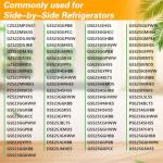 GE Refrigerator LED Light Board Replacement Bulb