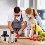 KOIOS 1000W 12-Speed Immersion Blender Set