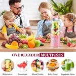 Compact 17oz Personal Blender for Smoothies and Juicing