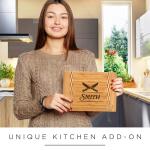 Custom Engraved Bamboo Cutting Board for Gifts