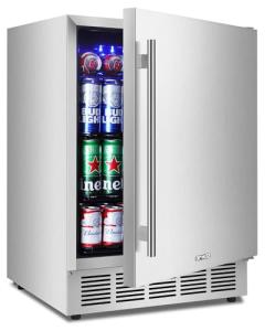 ORYMUSE 24" Outdoor Cooler Fridge for 180 Cans