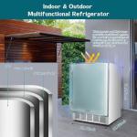 ORYMUSE 24" Outdoor Cooler Fridge for 180 Cans
