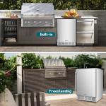 ORYMUSE 24" Outdoor Cooler Fridge for 180 Cans