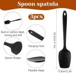 Silicone Spatula Set - Heat Resistant & Flexible