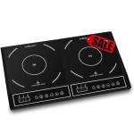 1800W Portable Double Induction Cooktop with Controls