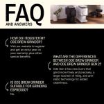 Fellow Gen 2 Ode Coffee Grinder - Matte Black