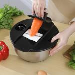 Large Stainless Steel Salad Spinner with Graters